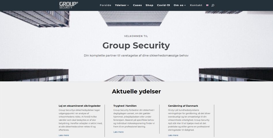 SoMeWeb reference Group Security ApS